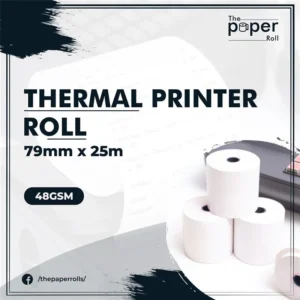 Thermal Printer Roll 79mm X 25m