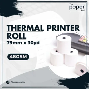 Thermal Printer Roll 79mm X 30y